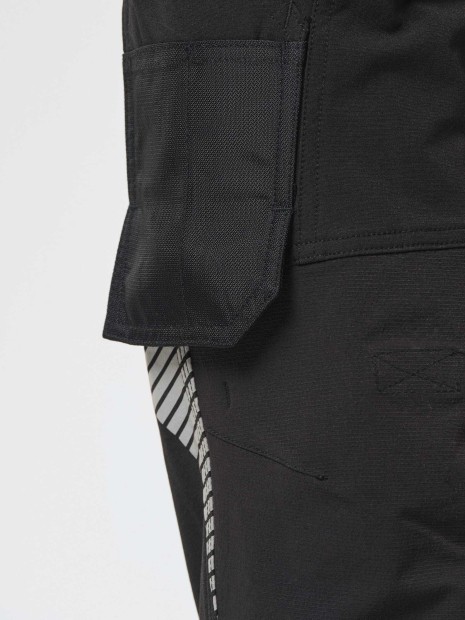 Pantalons à personnaliser WK. DESIGNED TO WORK Pantalon stretch recyclé multipoches unisexe 