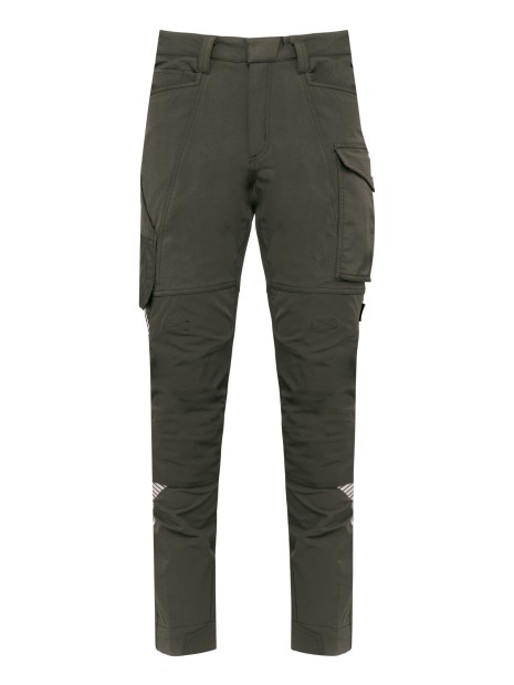 WK. DESIGNED TO WORK Pantalon stretch recyclé multipoches unisexe /api/colors/7d4189a1-61a3-430b-83e5-a3a6fe159806 personnalisable
