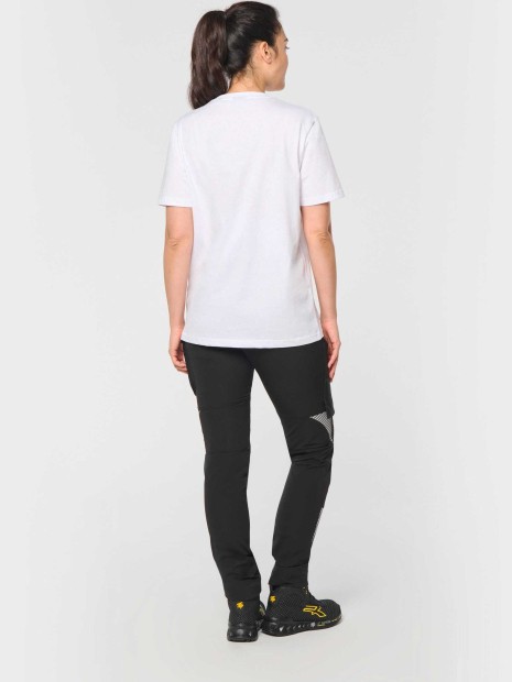 Pantalons à personnaliser WK. DESIGNED TO WORK Pantalon stretch recyclé multipoches unisexe 