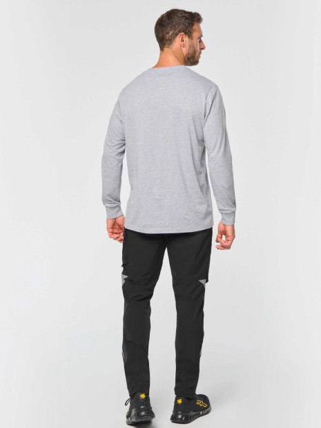 Pantalons à personnaliser WK. DESIGNED TO WORK Pantalon stretch recyclé multipoches unisexe 