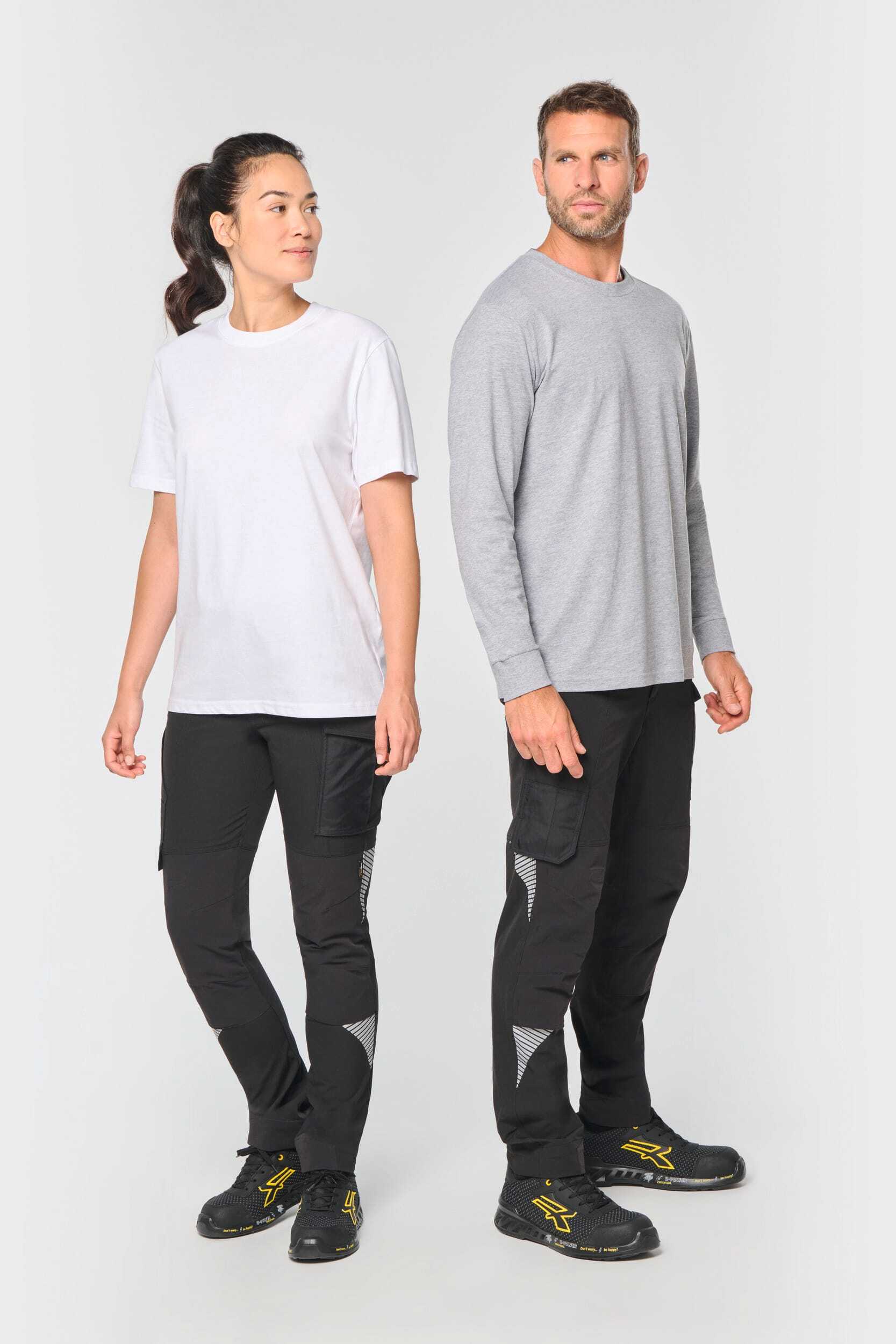 Pantalons personnalisable WK. DESIGNED TO WORK Pantalon stretch recyclé multipoches unisexe