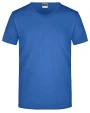 T-shirts JAMES & NICHOLSON Men`s Slim Fit V-T voor bedrukking &amp; borduring