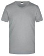 T-shirts JAMES & NICHOLSON Men`s Slim Fit V-T voor bedrukking &amp; borduring