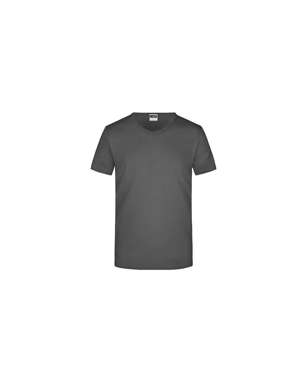 JAMES & NICHOLSON Men`s Slim Fit V-T T-Shirts personalisierbar
