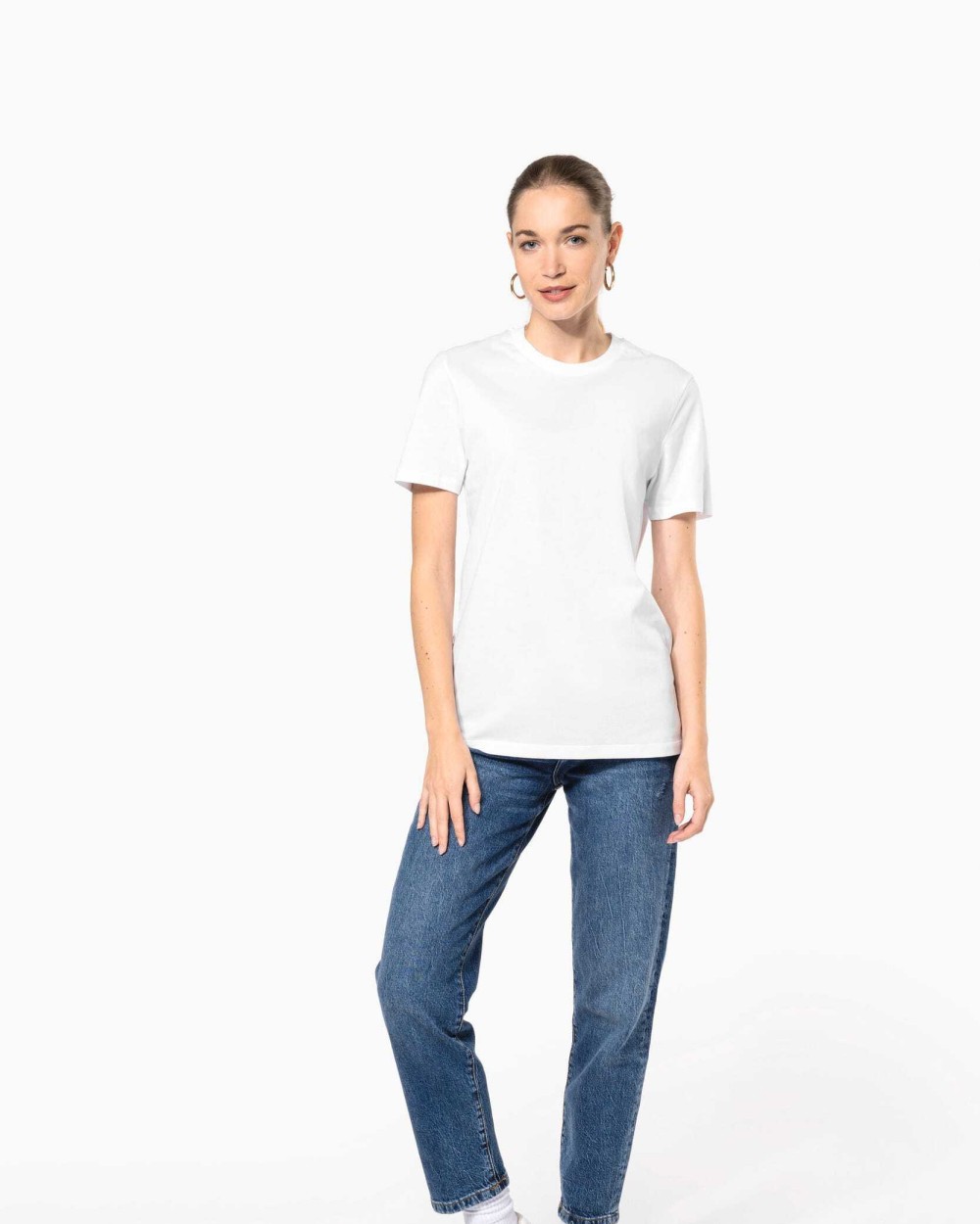 T-Shirts personnalisable KARIBAN T-shirt col rond manches courtes unisexe