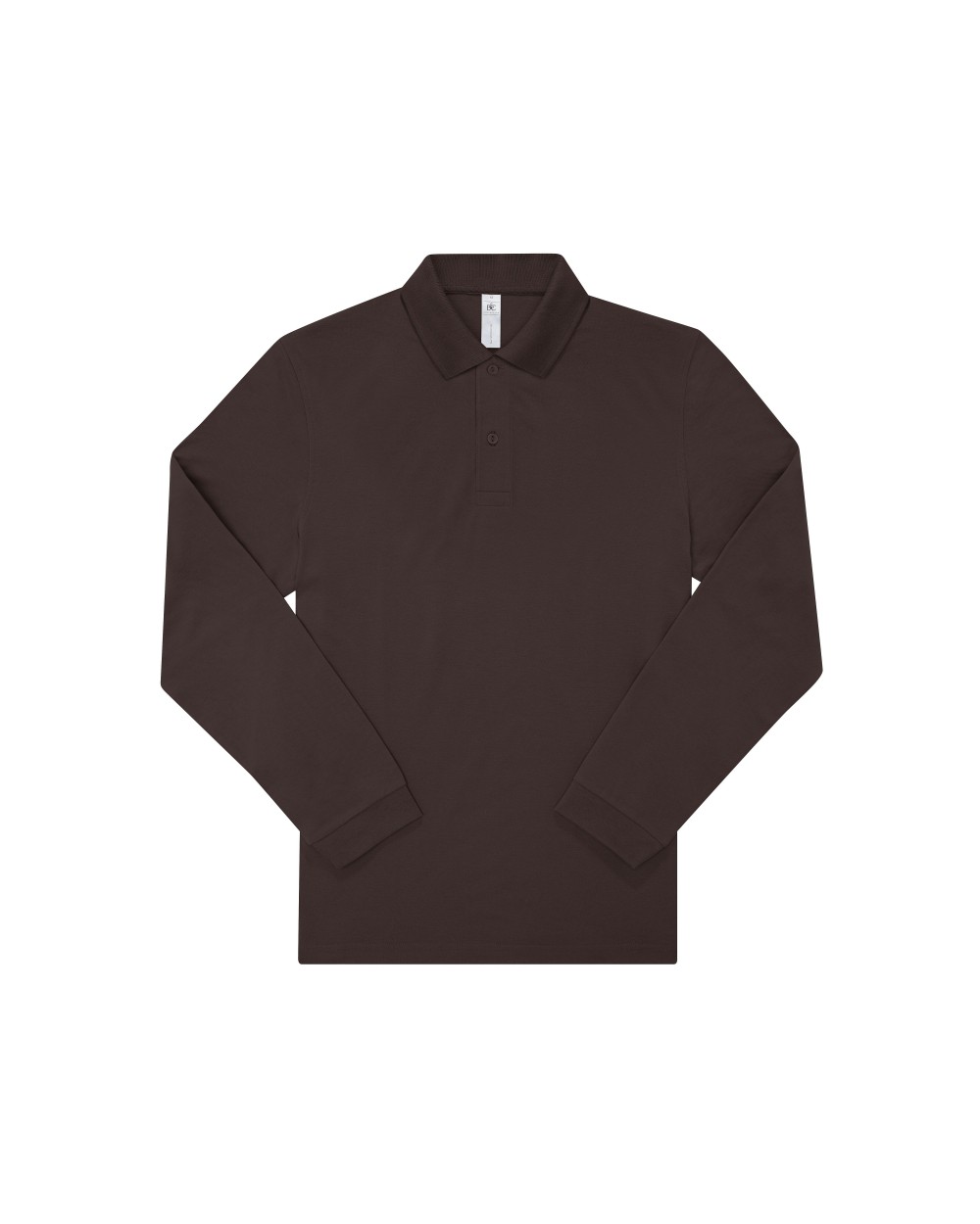 B&C MY POLO 180 Herren mit langen Ärmeln Poloshirts personalisierbar