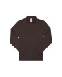 B&C MY POLO 180 Herren mit langen Ärmeln Poloshirts personalisierbar