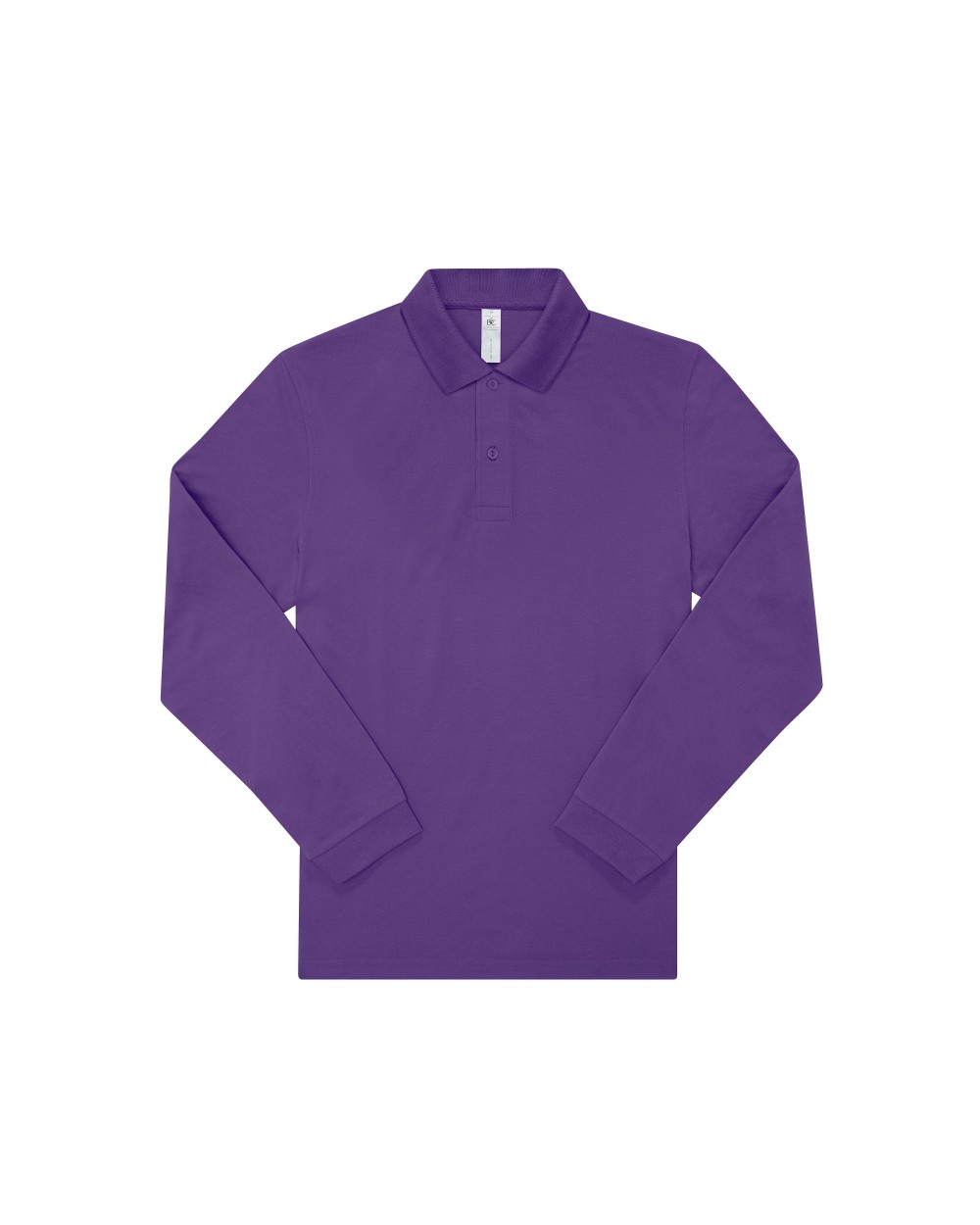 B&C MY POLO 180 Herren mit langen Ärmeln Poloshirts personalisierbar