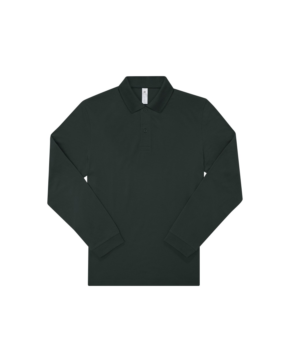 B&C MY POLO 180 Herren mit langen Ärmeln Poloshirts personalisierbar