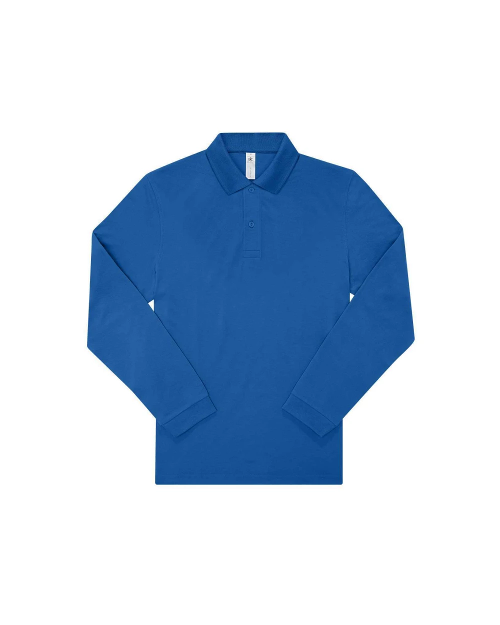 B&C MY POLO 180 Herren mit langen Ärmeln Poloshirts personalisierbar