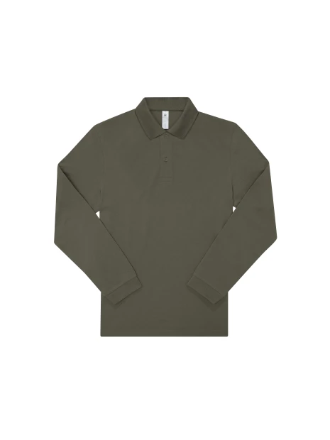 B&C MY POLO 180 Homme manches longues /api/colors/bbc924b9-bcbe-426d-918b-44fdbf43b6ad personnalisable
