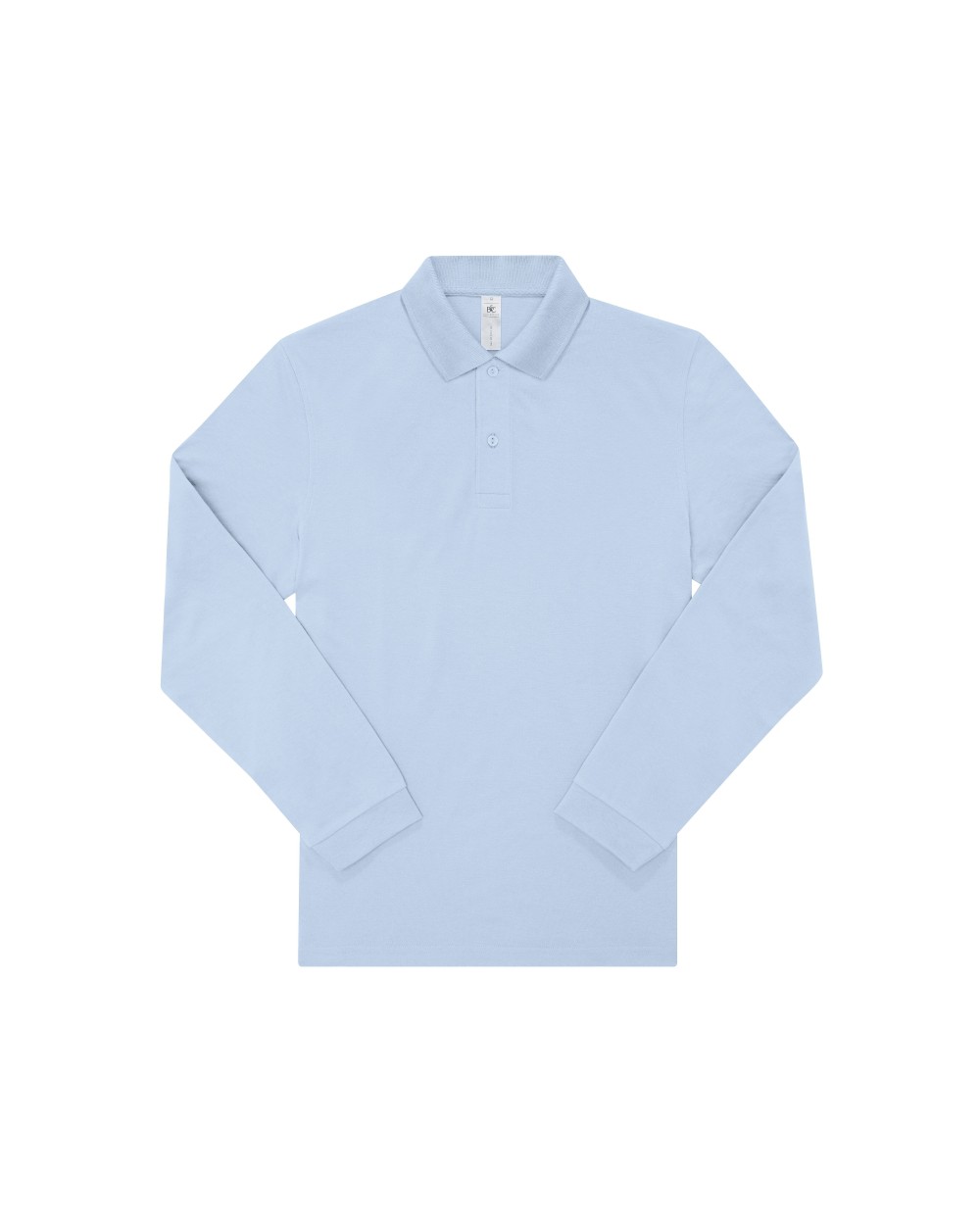 B&C MY POLO 180 Herren mit langen Ärmeln Poloshirts personalisierbar