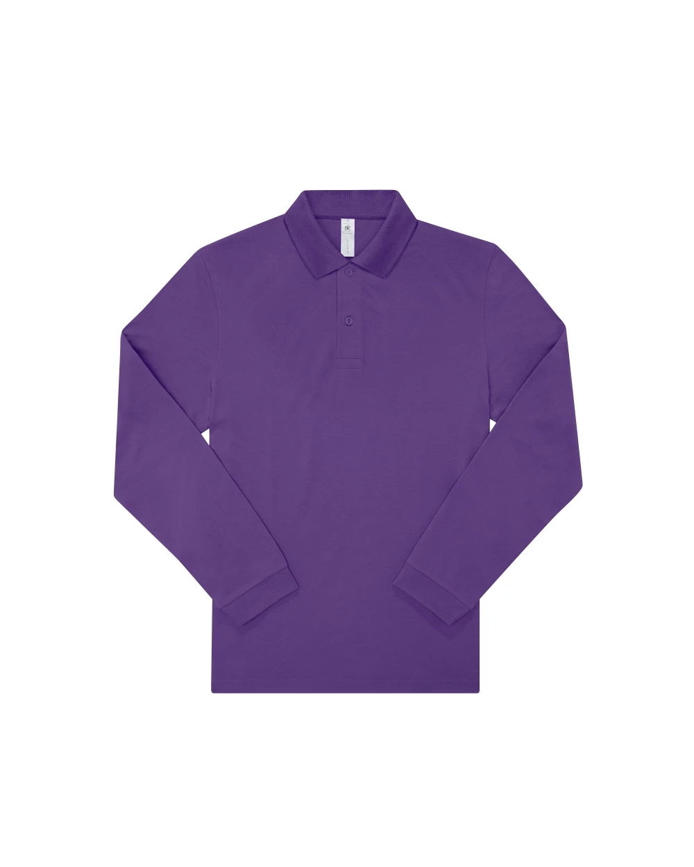 B&C MY POLO 180 Herren mit langen Ärmeln Poloshirts personalisierbar