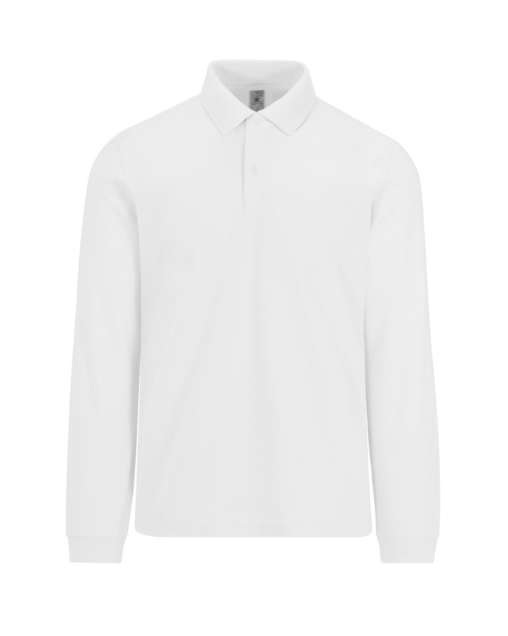 B&C MY POLO 180 Herren mit langen Ärmeln Poloshirts personalisierbar