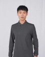 B&C MY POLO 180 Herren mit langen Ärmeln Poloshirts personalisierbar