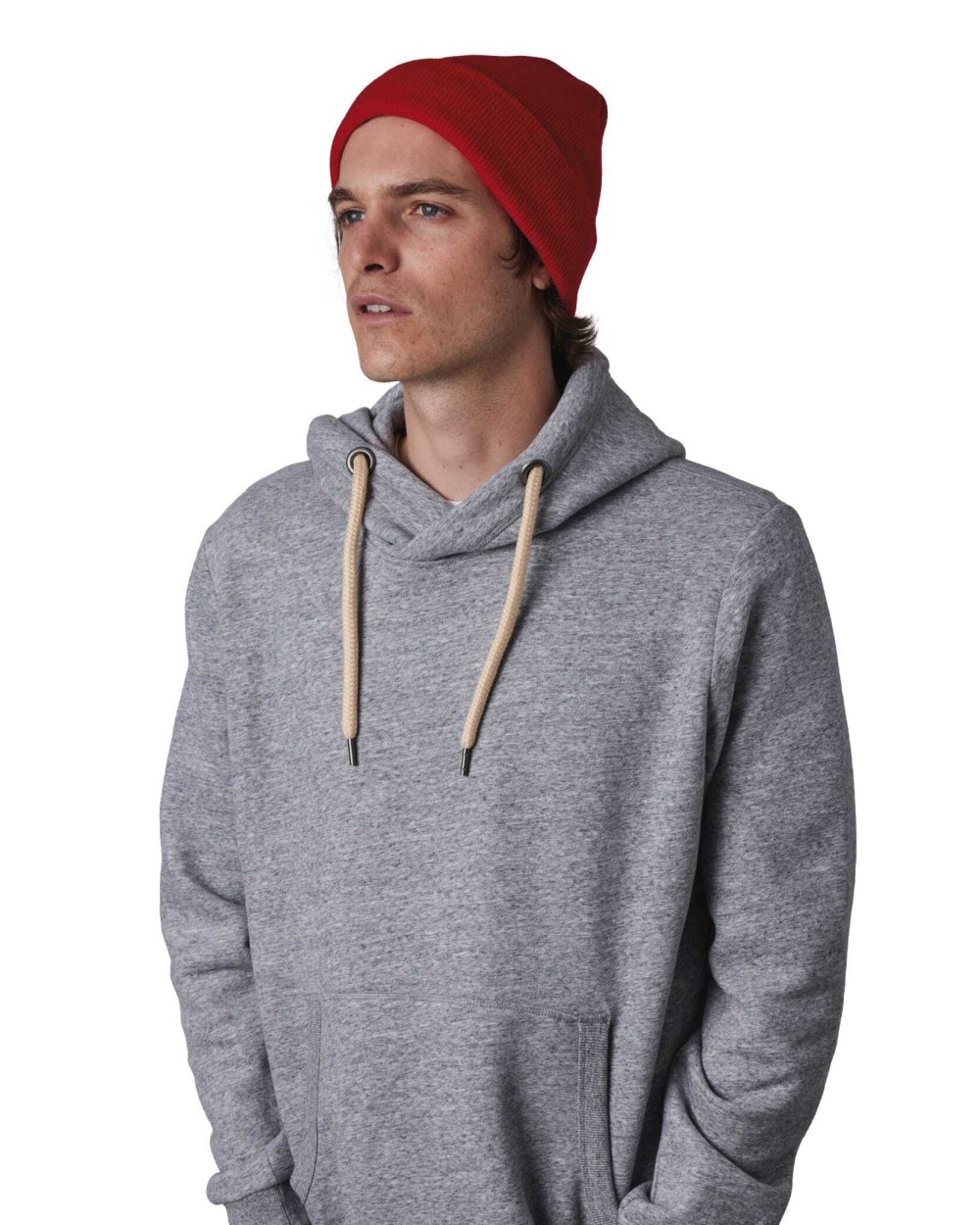 Bonnets personnalisable K-UP Bonnet recyclé avec revers tricoté