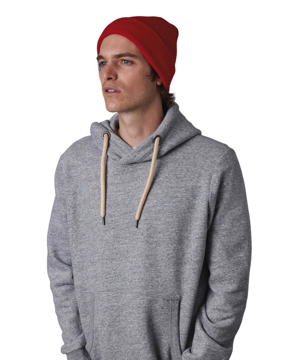 Bonnets personnalisable K-UP Bonnet recyclé avec revers tricoté