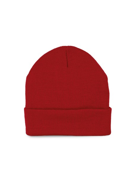 K-UP Bonnet recyclé avec revers tricoté /api/colors/c953313a-9c9d-493b-934e-ddcf8fada2ae personnalisable