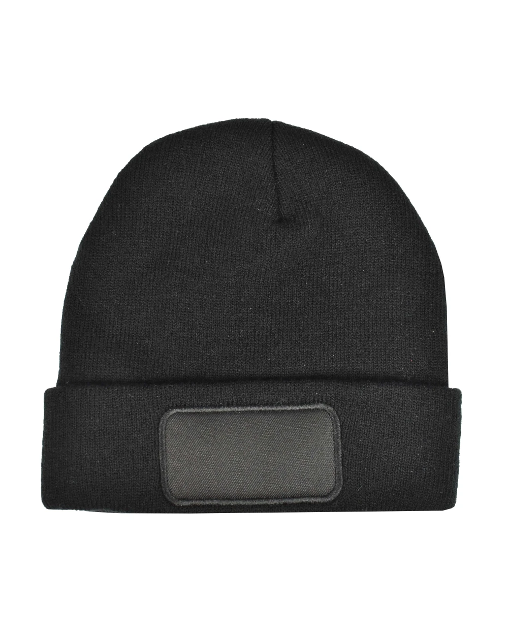 Bonnets personnalisable PRINTWEAR Knitted Hat With Patch