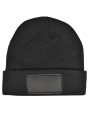 PRINTWEAR Knitted Hat With Patch Mützen personalisierbar