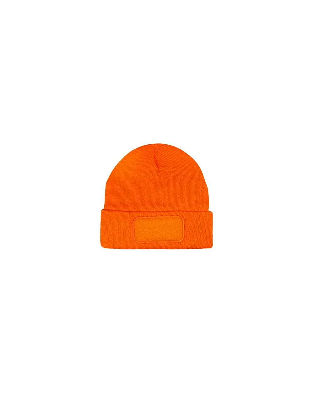 PRINTWEAR Knitted Hat With Patch Mützen personalisierbar