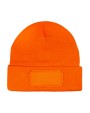 PRINTWEAR Knitted Hat With Patch Mützen personalisierbar