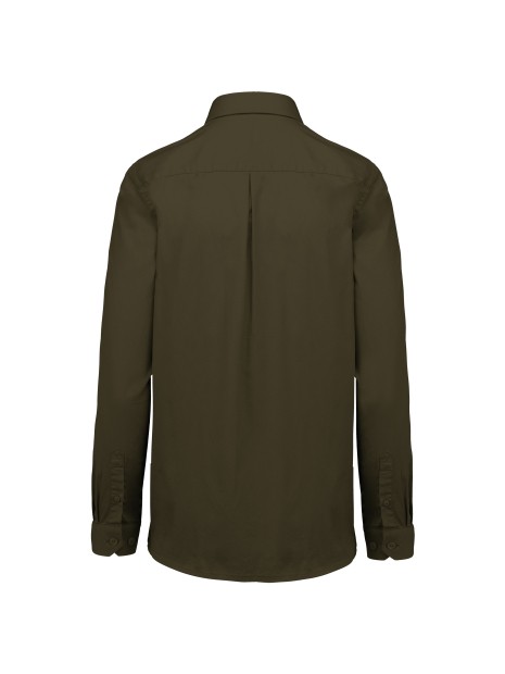 KARIBAN Chemise coton Nevada manches longues femme /api/colors/f670900e-42da-4667-ab56-d8f2804cba19 personnalisable