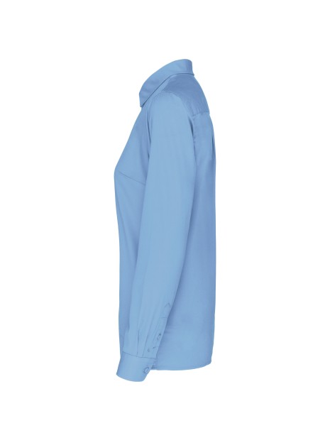 KARIBAN Chemise coton Nevada manches longues femme /api/colors/549fa598-8d61-4fa2-82ad-90f4d2ec39ab personnalisable