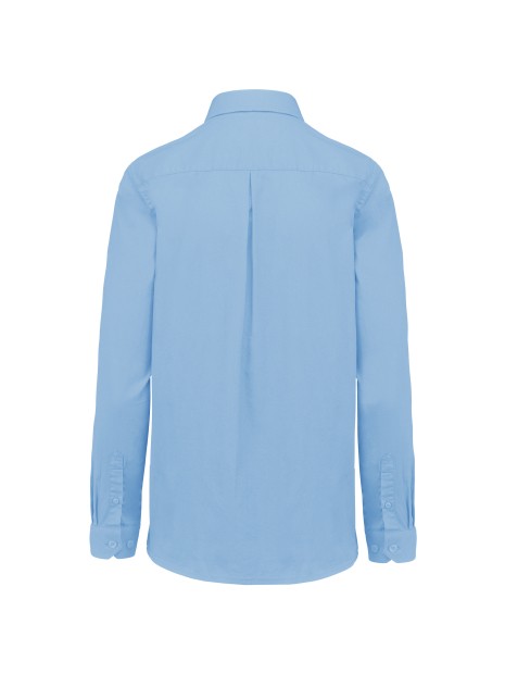 KARIBAN Chemise coton Nevada manches longues femme /api/colors/549fa598-8d61-4fa2-82ad-90f4d2ec39ab personnalisable