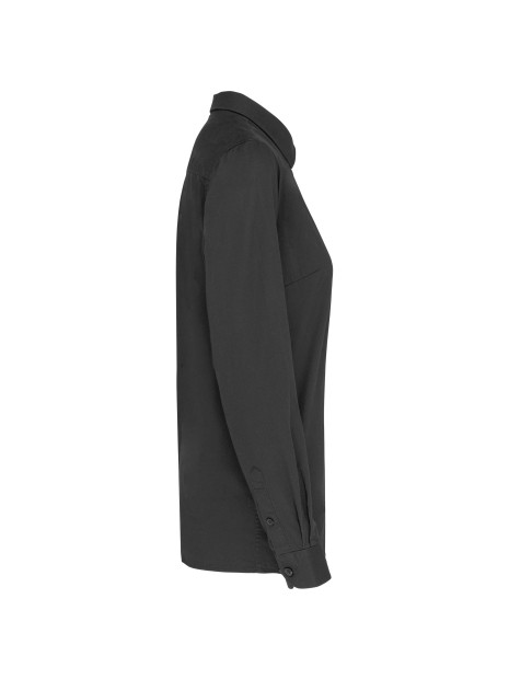 KARIBAN Chemise coton Nevada manches longues femme /api/colors/3664e9be-231a-44a8-bacd-707b001b474c personnalisable