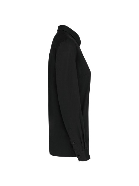 KARIBAN Chemise coton Nevada manches longues femme /api/colors/b9fdad4a-5e94-45cb-8c03-c08b349b28c3 personnalisable