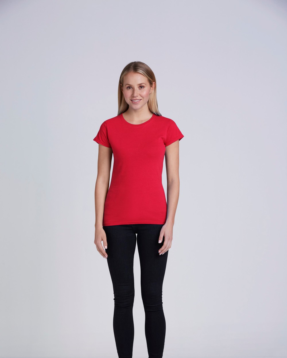 T-shirts GILDAN Softstyle® Fitted Ladies' T-shirt voor bedrukking &amp; borduring