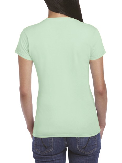 GILDAN T-shirt femme col rond Softstyle /api/colors/6c30606f-59c3-4c6d-a124-e5a48f5a8e87 personnalisable