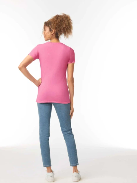 T-Shirts à personnaliser GILDAN T-shirt femme col rond Softstyle 