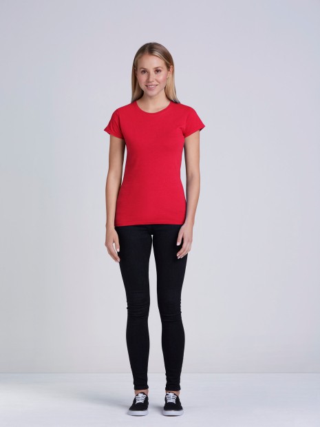 T-Shirts à personnaliser GILDAN T-shirt femme col rond Softstyle 