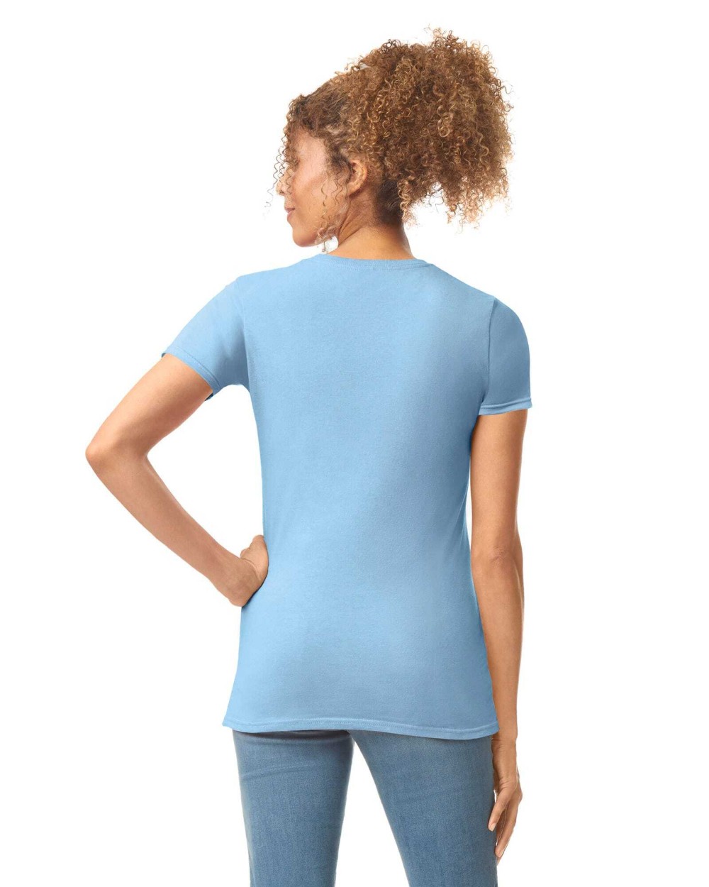 T-Shirts personnalisable GILDAN T-shirt femme col rond Softstyle