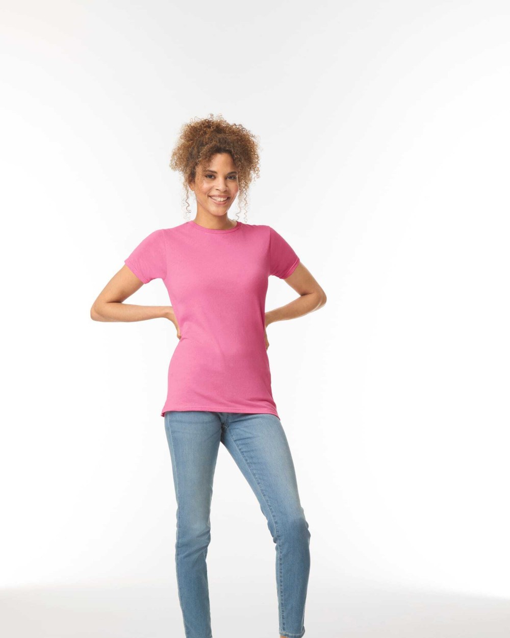 T-Shirts personnalisable GILDAN T-shirt femme col rond Softstyle