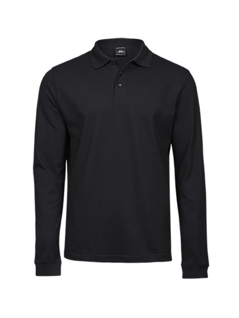 TEE JAYS LUXURY STRETCH LONG SLEEVE POLO /api/colors/b9fdad4a-5e94-45cb-8c03-c08b349b28c3 personnalisable
