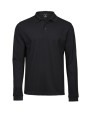 Polos personnalisable TEE JAYS LUXURY STRETCH LONG SLEEVE POLO