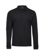 Polos personnalisable TEE JAYS LUXURY STRETCH LONG SLEEVE POLO