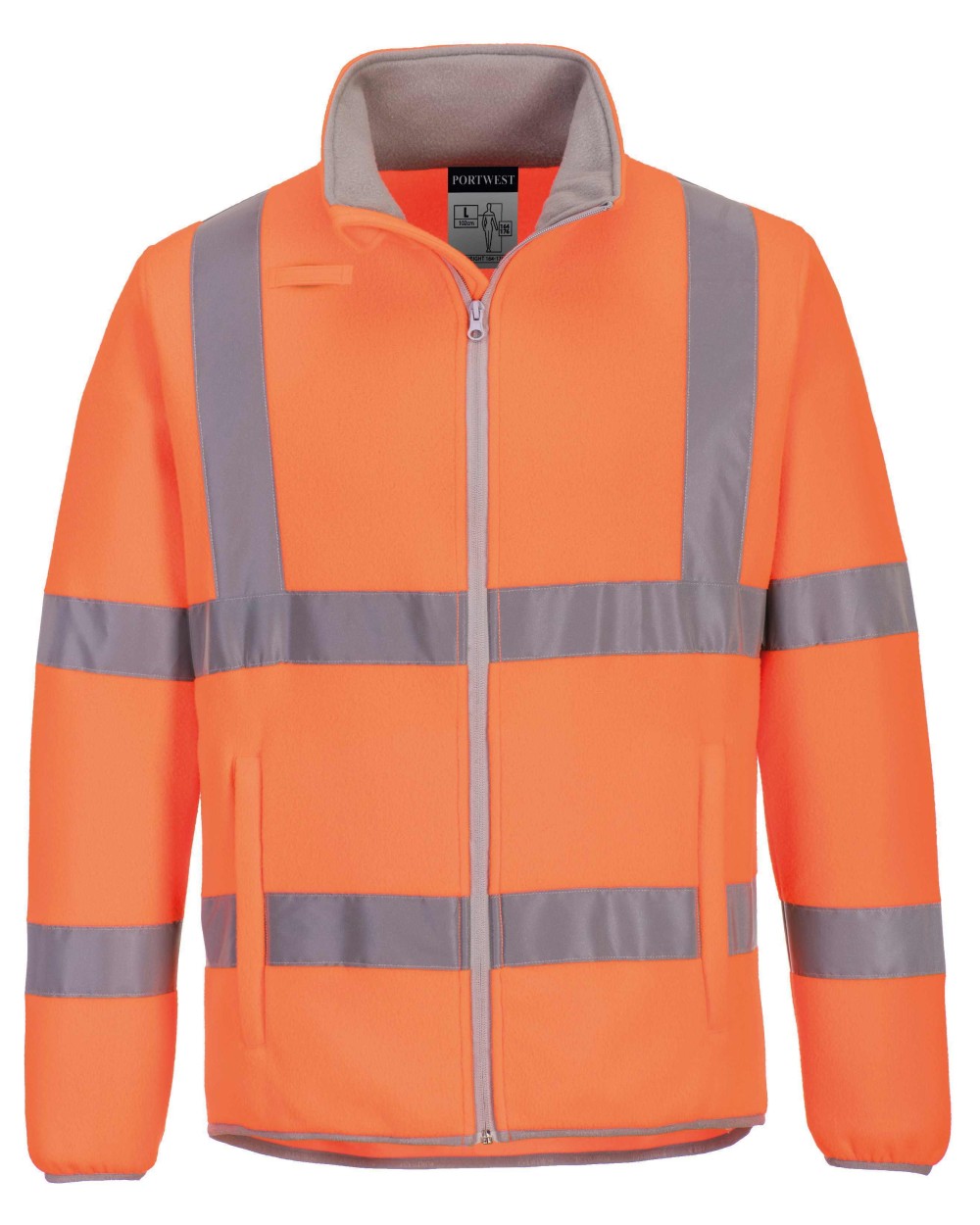 PORTWEST ECO Hi-vis fleece jacket (EC70) Polar Fleeces personalisierbar