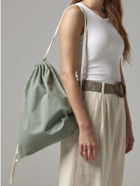 Sacs & Bagagerie à personnaliser WESTFORDMILL ORGANIC COTTON INCO. GYMSAC 