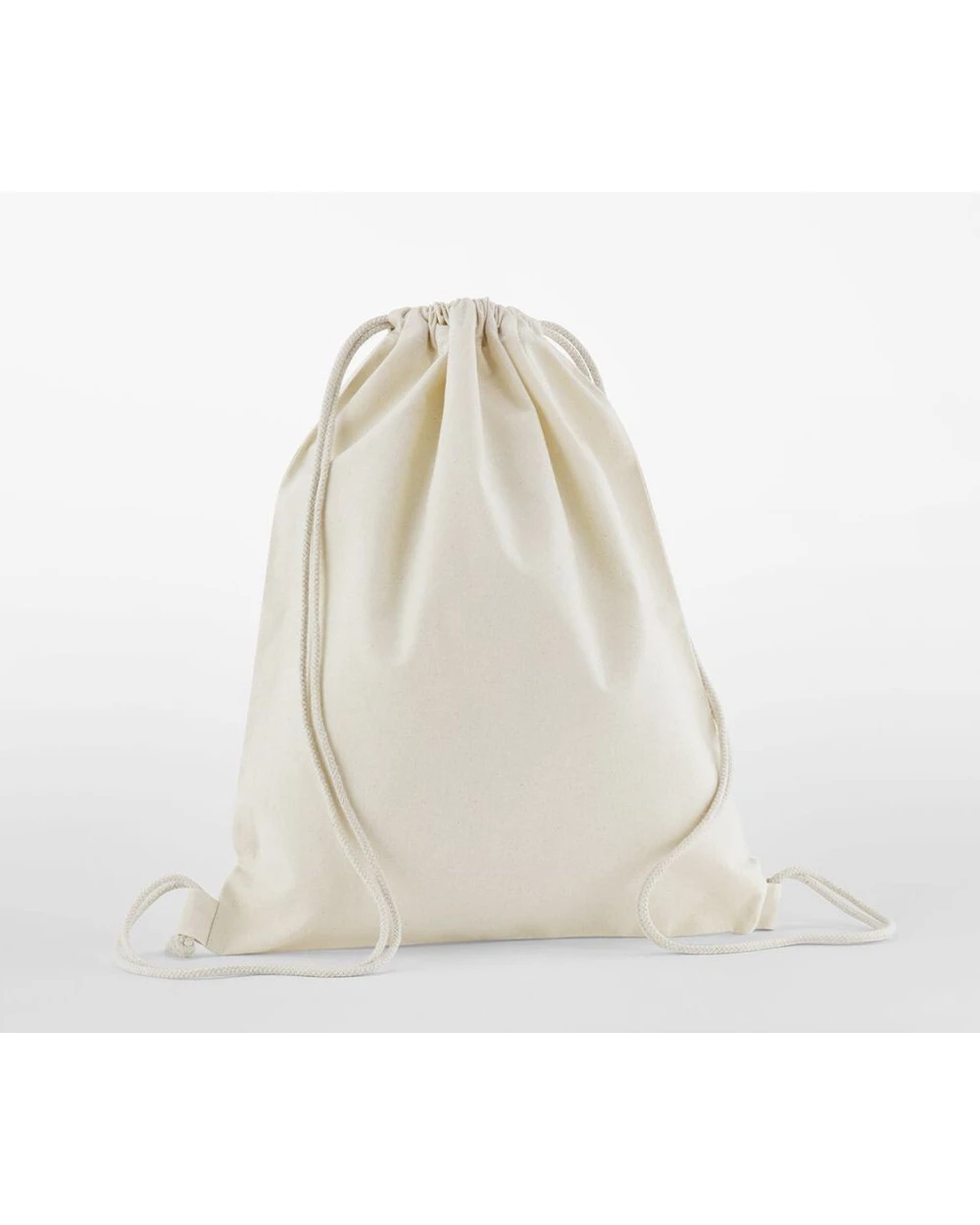 Tassen & Zakken WESTFORDMILL ORGANIC COTTON INCO. GYMSAC voor bedrukking &amp; borduring