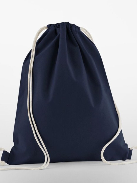 Sacs & Bagagerie à personnaliser WESTFORDMILL ORGANIC COTTON INCO. GYMSAC 