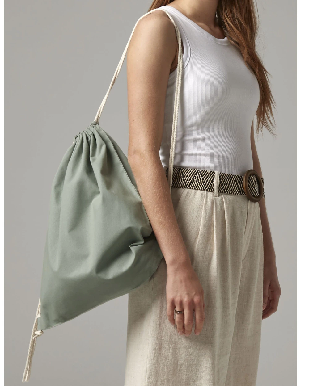 WESTFORDMILL ORGANIC COTTON INCO. GYMSAC Taschen personalisierbar