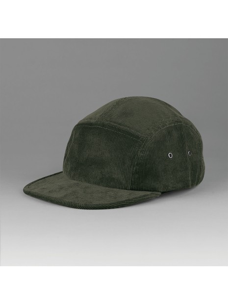 BEECHFIELD Casquette campeur 5 panneaux en velours /api/colors/dce6afa7-919f-4c25-8164-86498b72463b personnalisable