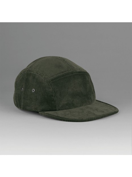 BEECHFIELD Casquette campeur 5 panneaux en velours /api/colors/dce6afa7-919f-4c25-8164-86498b72463b personnalisable