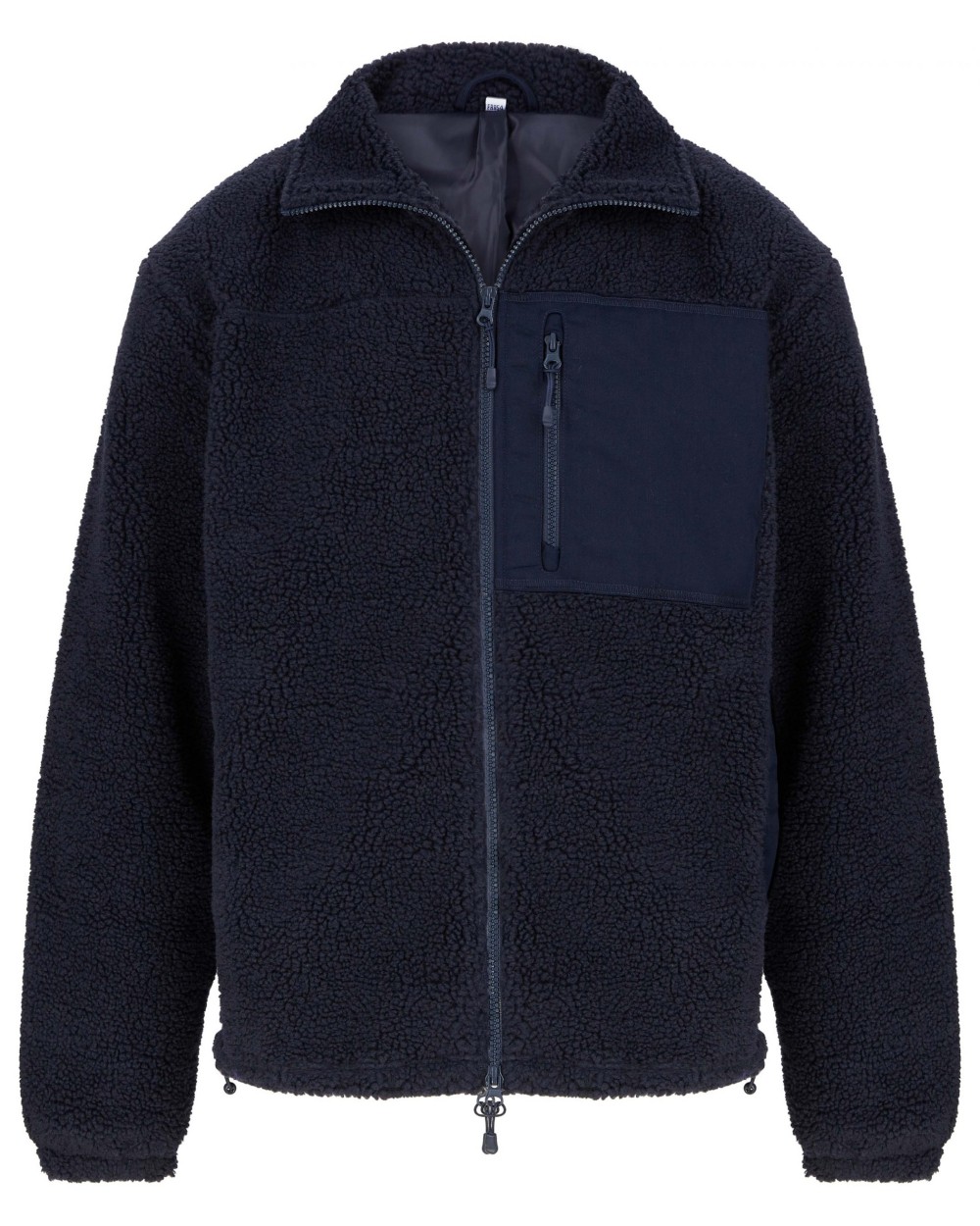 FRONT ROW Recycelter Sherpa-Fleece Jacken personalisierbar