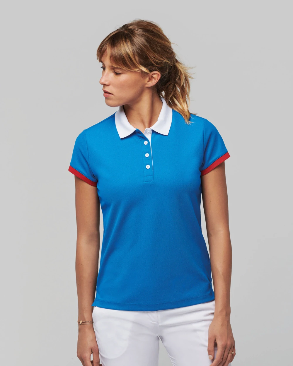 PROACT Performance Piqué-Polohemd für Damen Poloshirts personalisierbar