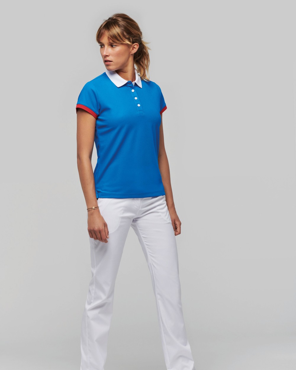 PROACT Performance Piqué-Polohemd für Damen Poloshirts personalisierbar